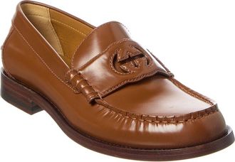 Gucci Interlocking G Leather Loafer