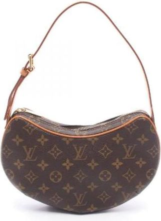Louis Vuitton Pre-owned Pochette Croissant Monogram Borsa a Spalla - - Pre-owned - Donna - Marrone - ONE SIZE