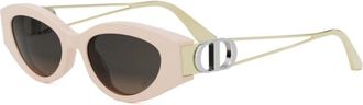 Dior 30Montaigne B6I Zonnebril - unisex - Zonnebrillen - Beige - 51 MM - Accessoires