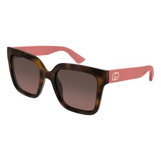 Gucci Gg2190S Zonnebril - Dames - Accessoires - Bruin - Maat: 53 MM
