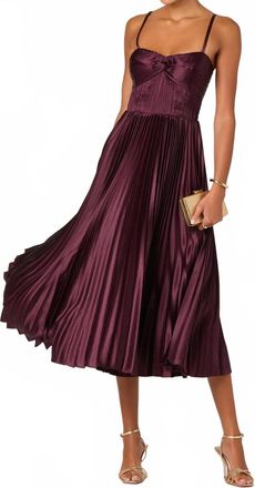 Astr Luppin Dress In Magenta