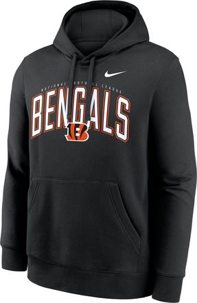 Nike Cincinnati Bengals Club Nike Mens NFL Pullover Hoodie in Black | NKDK00A9A-L3P