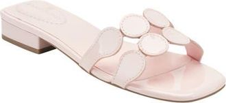 Bandolino Mayla Square Toe Slide Sandal in Light Pink at Nordstrom, Size 5.5