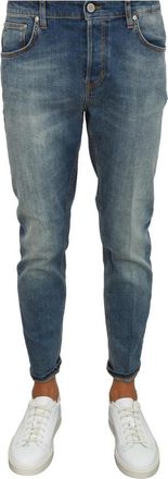 Pantaloni Torino Uomo, Jeans, Blu, W38, new