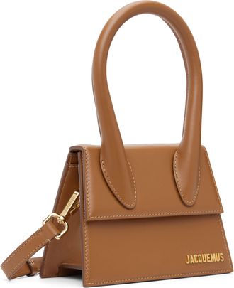 Jacquemus Le Chiquito Mini Leather Leather Crossbody Bag Bag (Pre-Owned)