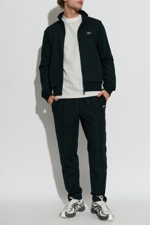 Lacoste Monogram Sweatshirt, Mens, Green
