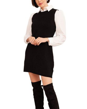 Eva Franco Layered Mini Dress