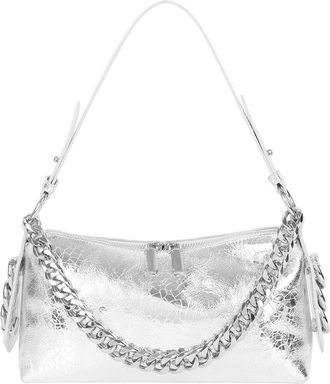 Tiffany & Fred Tiffany And Fred Paris Metallic Leather Chain Shoulder