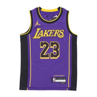 Nike Jordan Sportswear, male, Purple, Size: S NBA Statement Tank Top