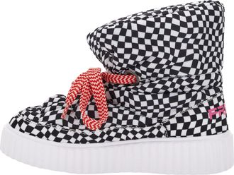 Freddy Puff Boot stampa fantasia con imbottitura in pile