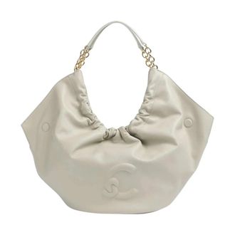 Coccinelle Smash Medium Shoulder Bag - Dames - Shoppers - Groen - ONE Size - Leer - Tassen