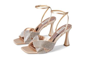 Badgley Mischka Brinlee Womens Sandals Nude : 6.5 M, Leather