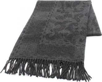 Bulgari Pre-owned Stole - Dames - Vintage Accessoires - Zwart - ONE Size - Kasjmier - Vintage