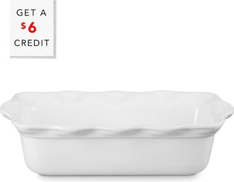 LE CREUSET Heritage Fluted Loaf Pan With $6 Credit