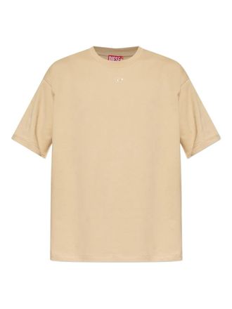 Diesel T-shirt con logo - Toni neutri