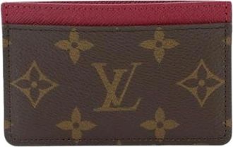 Louis Vuitton Portacarte Pre-owned - - Pre-owned - Donna - Marrone - ONE SIZE