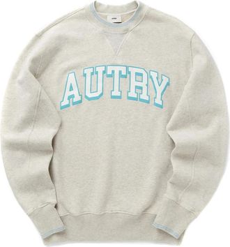 Autry College Sweatshirt - Heren - Sweatshirts - Grijs - XL - Katoen - Hoodies & sweatvesten