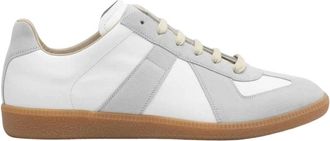 Maison Margiela Replica Sneakers - Heren - Sneakers - Wit - 40 EU - Leer - Schoenen