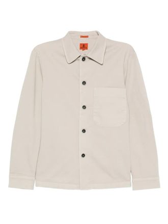 Barena patch-pocket jacket - men - Elastane/Cotton/Cotton - 48 - Neutrals