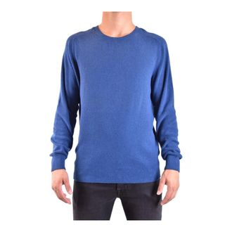 Drumohr Heren, Truien, Blauw, Maat: 3XL Katoen