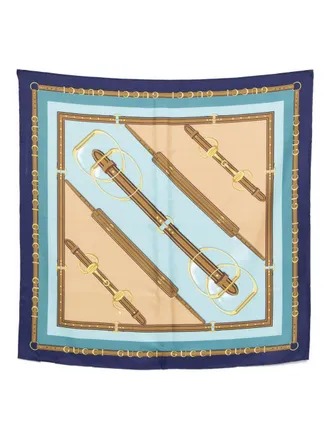 Gucci Printed Silk Foulard