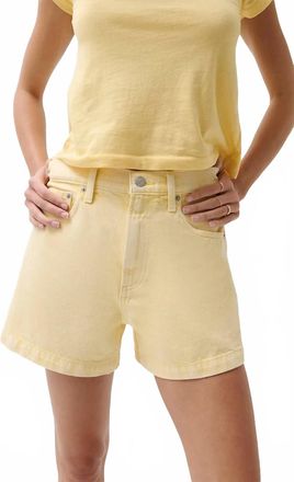 Pistola Denim Womens Saige Short In Yellow
