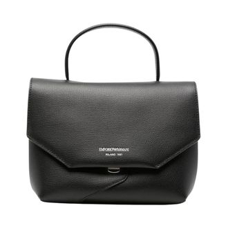 Emporio Armani Dames, Tassen, Zwart, Maat: ONE Size Leer
