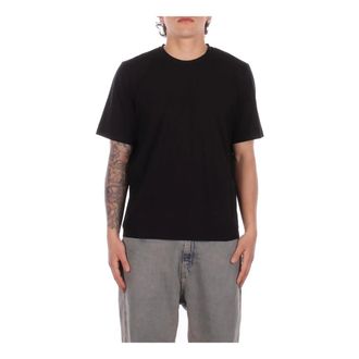 Alpha Studio T-Shirts, male, Black, Size: 2XL Alpha studio T-shirts and Polos
