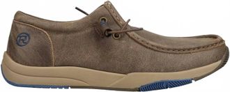Roper Mens Clearcut Colorpop Jogger Shoe In Brown/blue