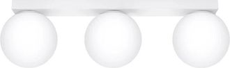 Wonderlamp Regleta Eaus Blanco, 3 Luces