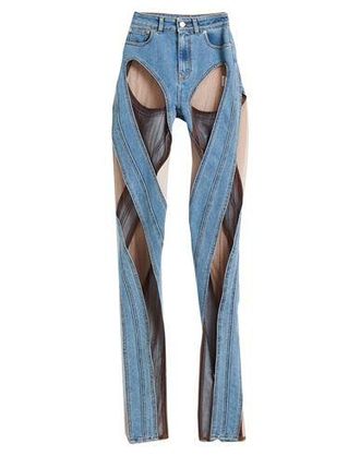 MUGLER BOTTOMWEAR - Jeans on YOOX.COM