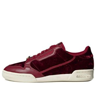 adidas Continental 80 Velvet Pack - Burgundy EH0173