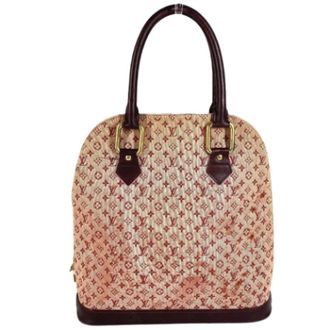 Louis Vuitton Pre-owned Handbags, female, Red, Size: ONE SIZE Pre-owned Monogram Mini Tote