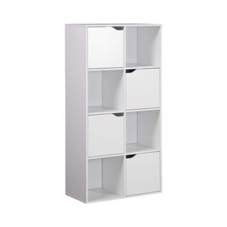 Mobili Rebecca Mobili Rebecca - Estanter&iacute;a Rebecca Mobili Lissan 119x60x29 Aglomerado Blanco Moderno