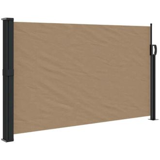 vidaXL Toldo Lateral Retr&aacute;ctil Gris Taupe 120x500 Cm Vidaxl