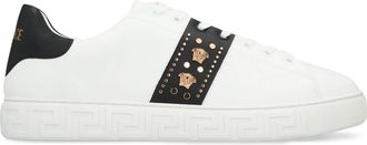 Versace Sneakers - Heren - Sneakers - Wit - 43 EU - Polyester - Schoenen