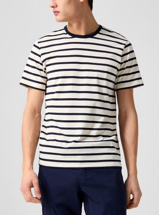 Sunspel Mens Classic striped T-shirt