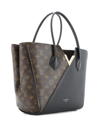 Louis Vuitton Kimono Handbag Monogram Canvas and Leather MM tote bag - Bruin