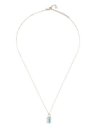 Mateo Bijoux Collana con pendente in oro giallo 14 carati e topazio