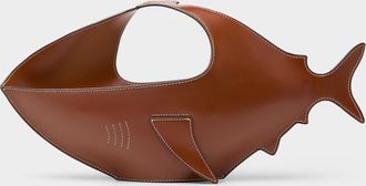 Staud Womens Shark leather bag