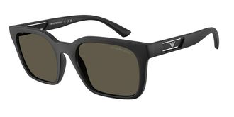 Emporio Armani EA4269F Asian Fit 500187 Mens Sunglasses Black Size 56