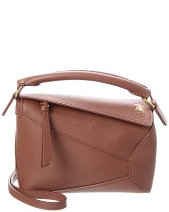 Loewe Puzzle Hamster Mini Leather Shoulder Bag