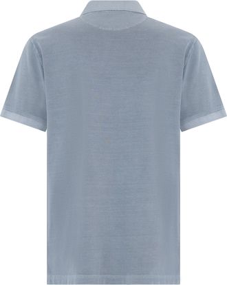 GANT Mens Polo Shirt Turquoise Cotton T-shirts And Polos