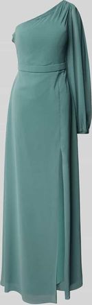 Troyden Collection Abendkleid mit Beinschlitz in Mint, Gr&ouml;&szlig;e 34