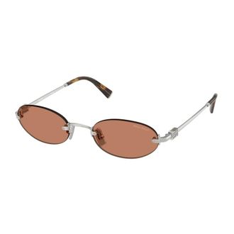 Miu Miu Sunglasses, female, Gray, Size: 51 MM MU A54S Sunglasses