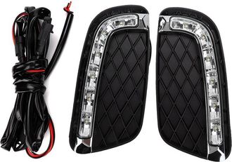 OEM 1 Par De Luces Led De Circulaci&oacute;n Diurna Drl, L&aacute;mpara De Se&ntilde;al De Giro Apta Para Mercedes-benz Smart 08-11