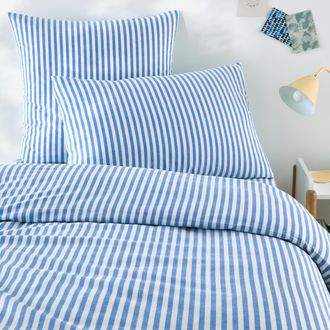 La Redoute Interieurs Kinderdekbedovertrek in katoen, Soizic bleu