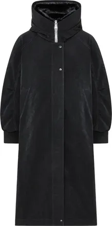 Duno Naoko Lunata Oversized Coat - Coats - Mujer - Negro - S