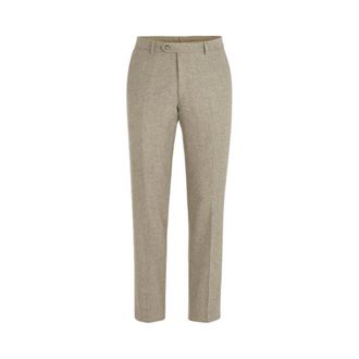 Oscar Jacobson Suit Trousers, male, Beige, Size: 2XL Dandy Trousers