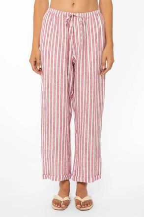 Velvet Heart Pierre Pants In Pink Cacti Stripe